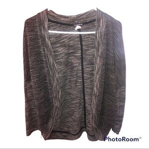 Flash Mob Brand Chunky Textured Cardigan Sweater
